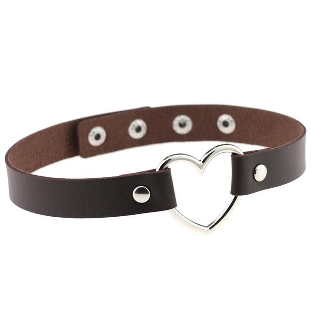 Heart Choker Necklace