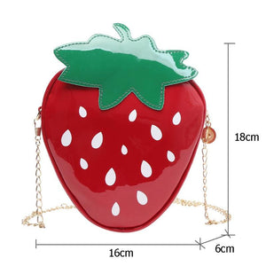 Kawaii  Strawberry Messenger Bags Satchel