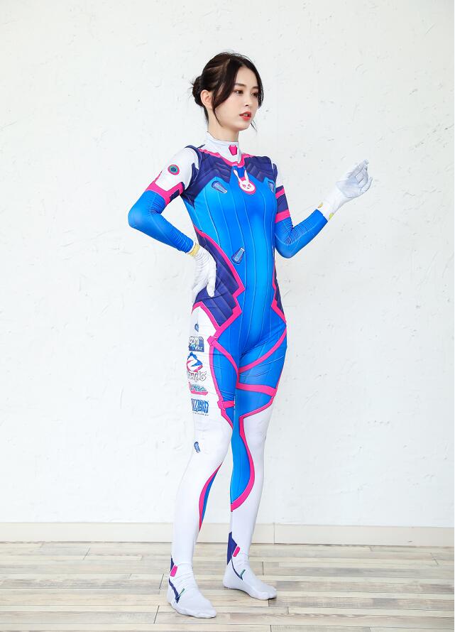 3D Printing Overwatches Lady DVA Spandex Bodysuit