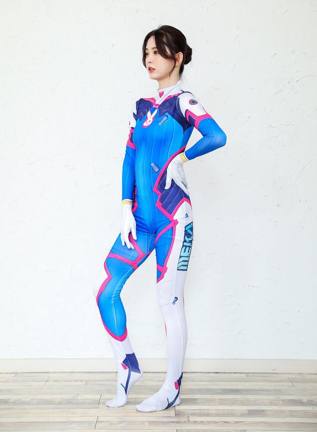 3D Printing Overwatches Lady DVA Spandex Bodysuit