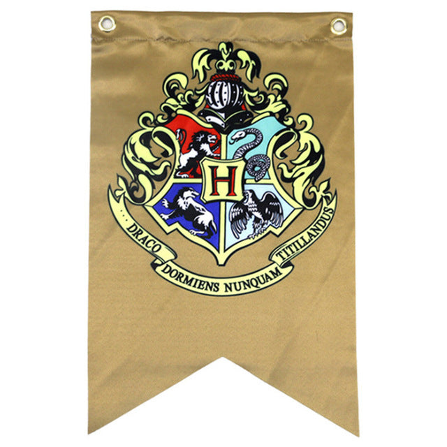 Flag Banners Harry Potter Houses