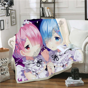 Re Zero Blanket