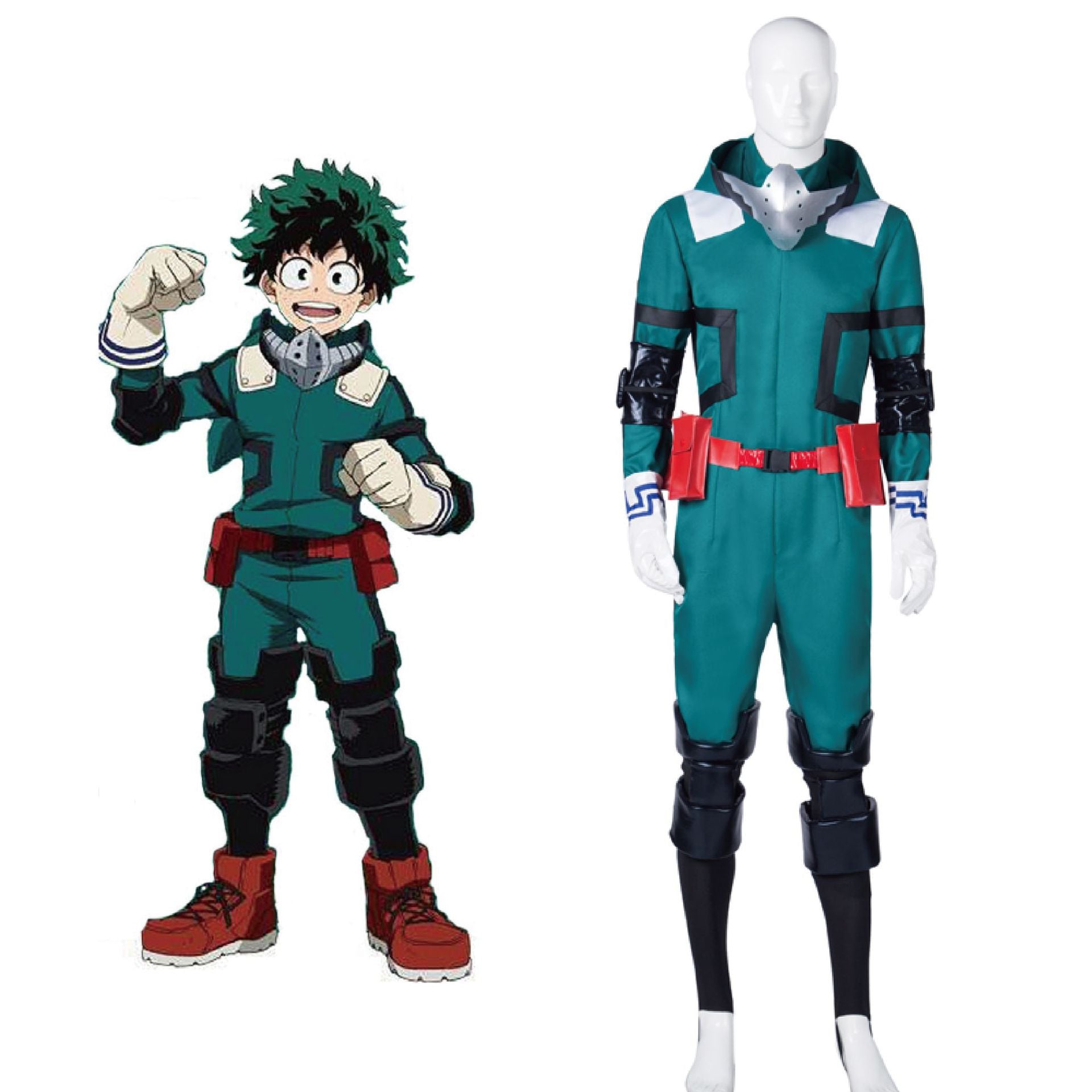 Boku no Hero Academia Midoriya Izuku Deku Cosplay