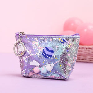 Makeup Bag Laser Sequin