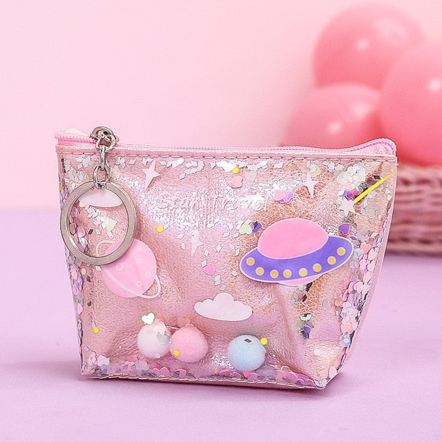 Makeup Bag Laser Sequin