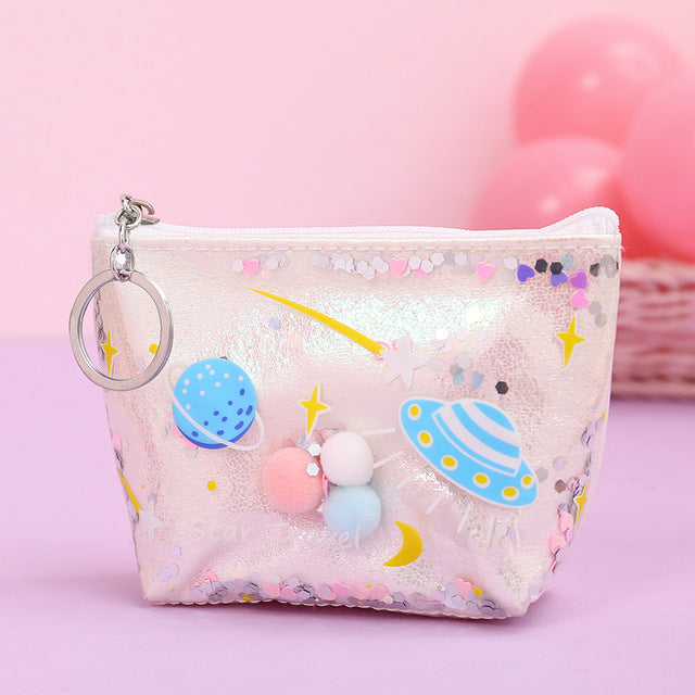 Makeup Bag Laser Sequin