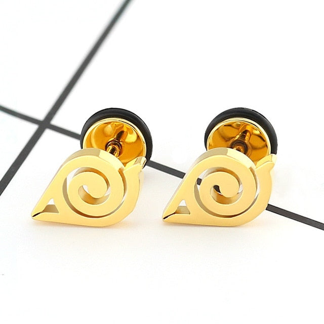 Stainless steel Earrings Naruto