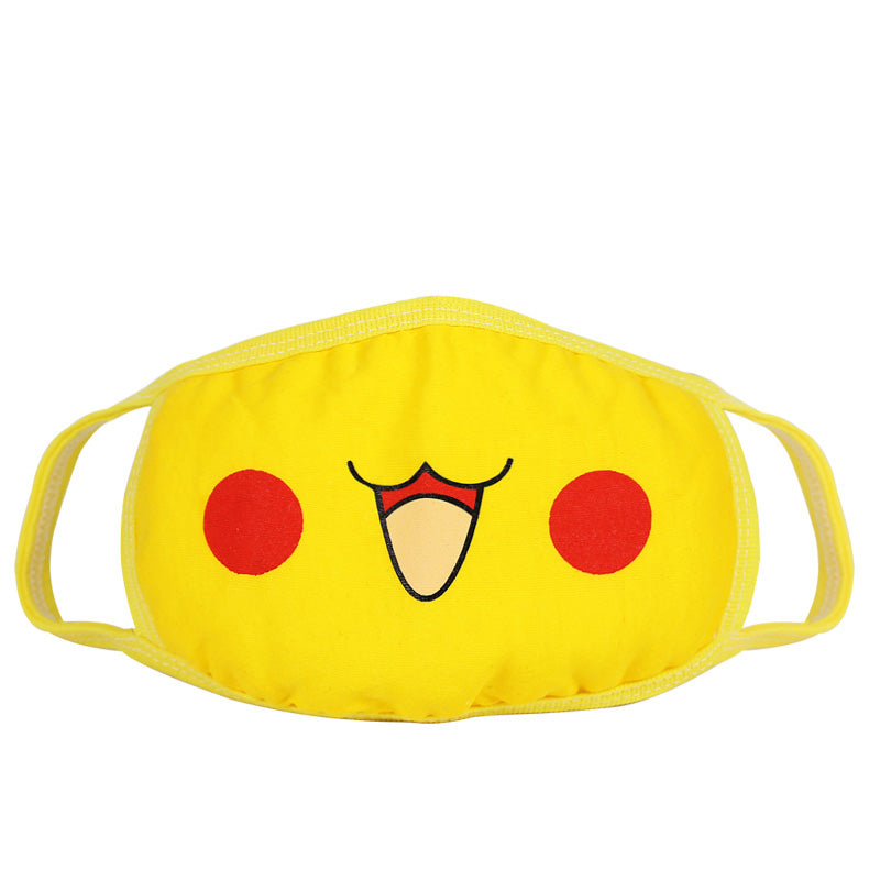 Pikachu face mask