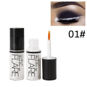 Gold Liquid Glitter Eyeliner Waterproof