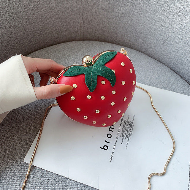 Strawberry shoulder bag