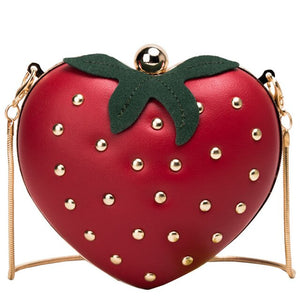 Strawberry shoulder bag