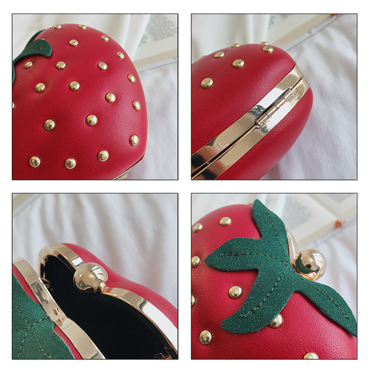 Strawberry shoulder bag