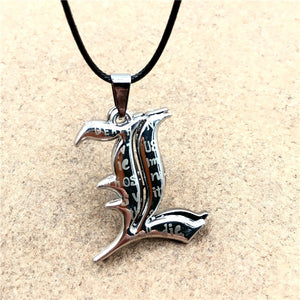 Death Note Double L Pendant Necklace