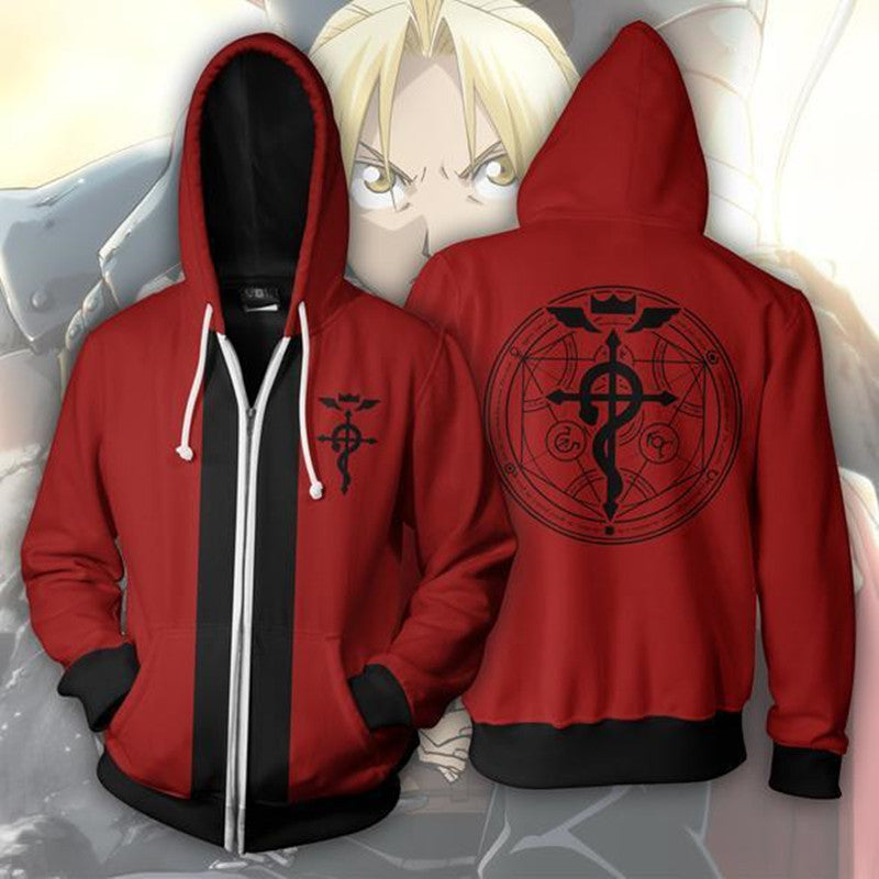 Fullmetal Alchemist Edward Elric Hoodie