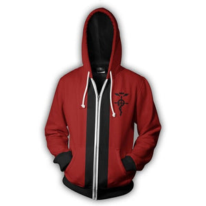 Fullmetal Alchemist Edward Elric Hoodie